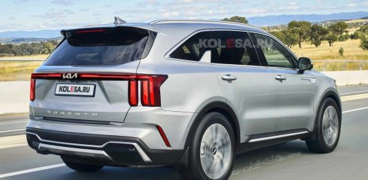 Kia Sorento 2023 lộ dáng, sẵn sàng “tiếp chiêu” Santa Fe mới