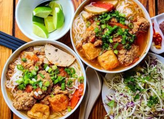 Bún riêu Hà Nội - Món ngon chuẩn vị đường phố