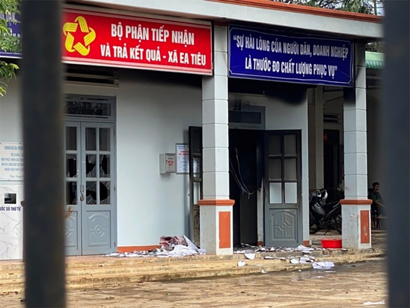 Vụ nổ súng tấn công trụ sở Công an ở Đắk Lắk