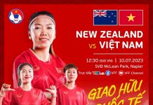 Trực tiếp Giao hữu quốc tế ĐT nữ Việt Nam vs ĐT nữ New Zealand