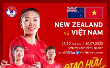 Trực tiếp Giao hữu quốc tế ĐT nữ Việt Nam vs ĐT nữ New Zealand