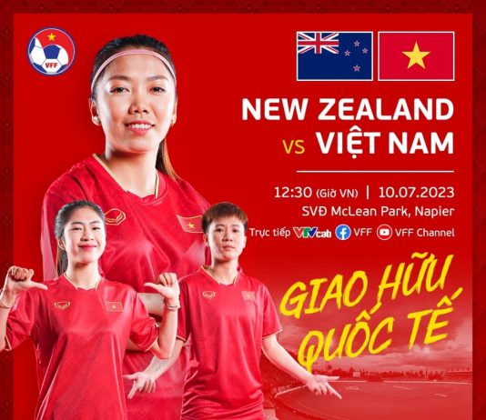 Trực tiếp Giao hữu quốc tế ĐT nữ Việt Nam vs ĐT nữ New Zealand