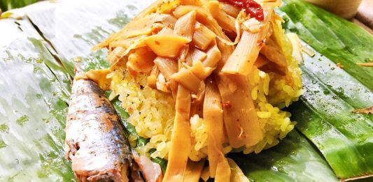 Xôi măng, món quà sáng độc đáo của vùng đất Cao Nguyên