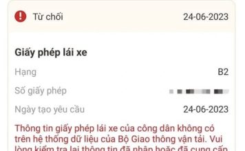 Vì sao vẫn chưa thể tích hợp bằng lái xe vào ứng dụng VNeID