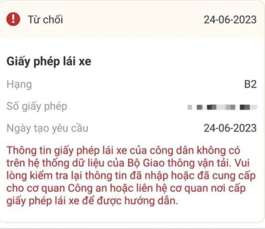 Vì sao vẫn chưa thể tích hợp bằng lái xe vào ứng dụng VNeID