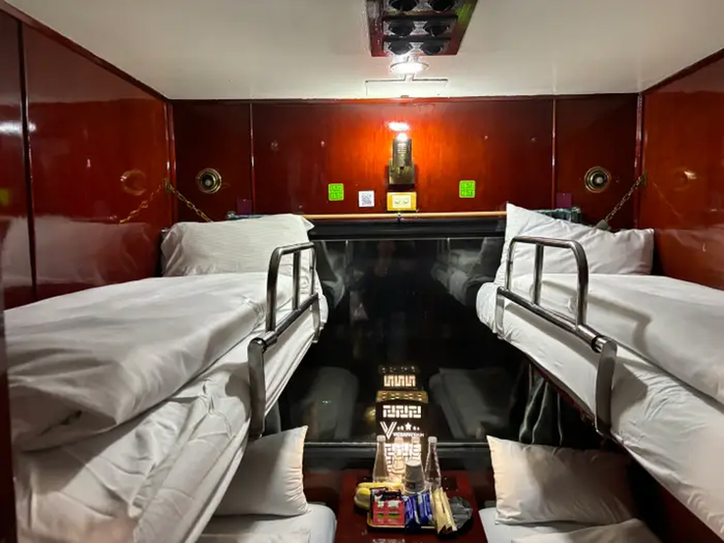 Du khách Mỹ "ngủ trên tàu thoải mái hơn"