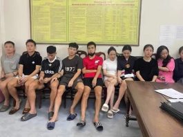 5 cầu thủ đội bóng CLB Hà Tĩnh ‘bay lắc’ cùng 5 cô gái trong 2 phòng khách sạn