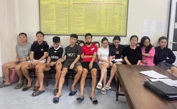 5 cầu thủ đội bóng CLB Hà Tĩnh ‘bay lắc’ cùng 5 cô gái trong 2 phòng khách sạn