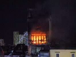 Vụ cháy ở Định Công Hạ