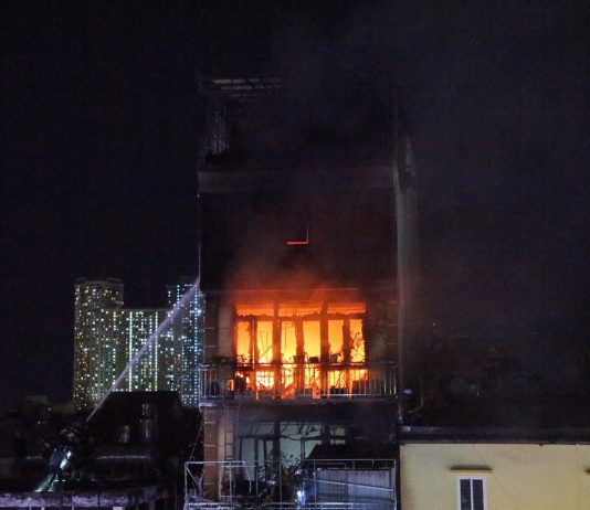 Vụ cháy ở Định Công Hạ