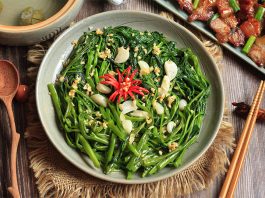Rau muống xào tỏi bất ngờ lọt vào danh sách món ngon thế giới