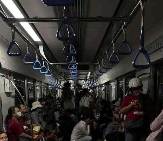 Metro số 1 phải tạm dừng hoạt động
