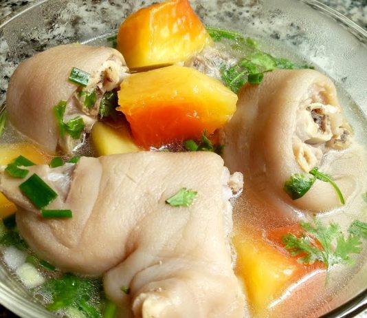 Cách Nấu Chân Giò Hầm Đu Đủ Thơm Ngon, Đơn Giản Tại Nhà