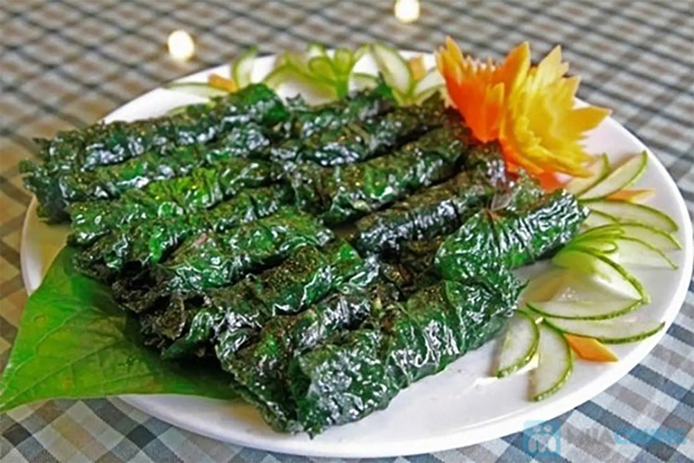 Mẹo Rán Chả Lá Lốt Xanh Mướt