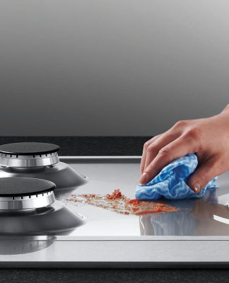 Mẹo Làm Sạch Vết Dầu Mỡ Trên Bếp Gas Hiệu Quả: Nước Cốt Chanh và Baking Soda