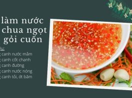 Bí Quyết Làm Nước Mắm Chấm Ngon Với Tỉ Lệ Vàng Đơn Giản