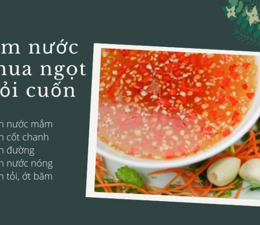 Bí Quyết Làm Nước Mắm Chấm Ngon Với Tỉ Lệ Vàng Đơn Giản