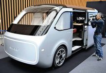 Sharp chuẩn bị ra mắt mẫu xe điện ý tưởng với phòng chiếu phim mini di động