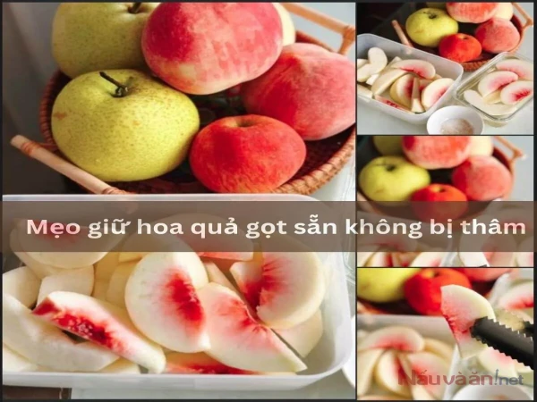 giữ hoa quả tươi ngon