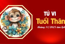 Tử Vi 12 con giáp Tuổi Thân Tháng 11/2025 Âm Lịch tu vi 12 con giap