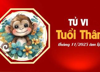 Tử Vi 12 con giáp Tuổi Thân Tháng 11/2025 Âm Lịch tu vi 12 con giap