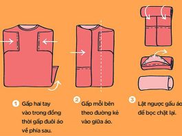Mẹo Gấp Quần Áo Tiết Kiệm Diện Tích Hiệu Quả Cho Ngôi Nhà Gọn Gàng