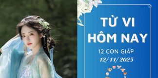 Tử vi hôm nay