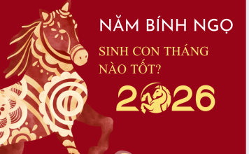 năm 2026 sinh con tháng nào tốt,