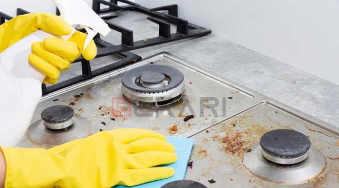 Hướng Dẫn Cách Tẩy Vết Dầu Mỡ Trên Bếp Ga Hiệu Quả Tại Nhà