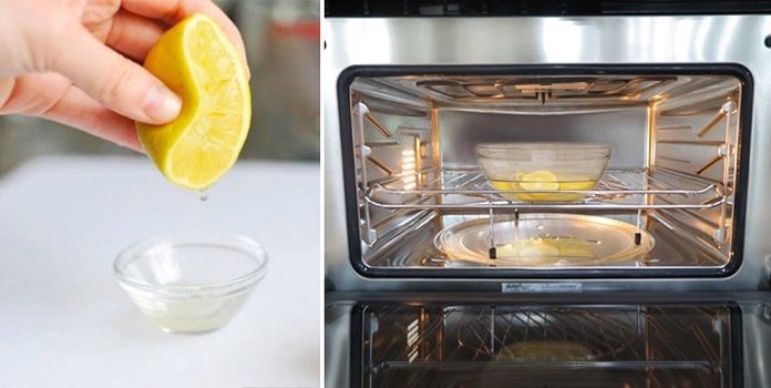 Làm Sạch Lò Vi Sóng Bằng Chanh