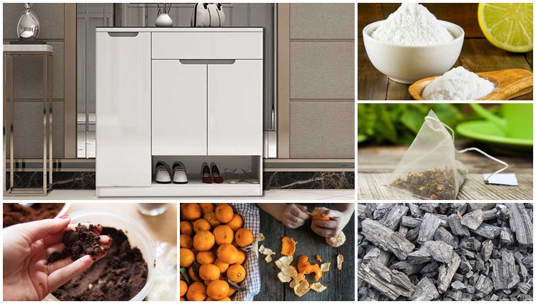 khử mùi trong tủ giày