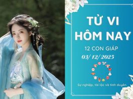 Tử Vi hôm nay