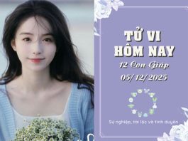 Tử Vi hôm nay ngày 5/12/2025 Của 12 Con Giáp: Tý PHẤT MẠNH Bất Ngờ, Dần LAO DỐC Thử Thách Tử vi hôm nay