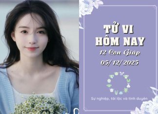Tử Vi hôm nay ngày 5/12/2025 Của 12 Con Giáp: Tý PHẤT MẠNH Bất Ngờ, Dần LAO DỐC Thử Thách Tử vi hôm nay