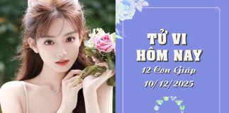 Tử vi hôm nay 10/12/2025: Dự báo chi tiết 12 con giáp – Thìn vượng tài, Ngọ cần cẩn trọng Tử vi hôm nay