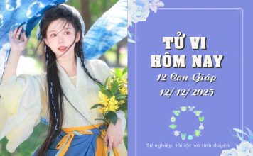 Tử Vi Hôm Nay Thứ 6, 12/12/2025 Của 12 Con Giáp: Hợi Tỏa Sáng, Dậu Đối Mặt Thử Thách Khó Lường Tử vi hôm nay