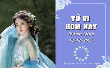 Tử vi hôm nay thứ 7 ngày 13/12/2025 của 12 con giáp: Tuổi Mão gặp sóng gió, tuổi Mùi nhiều biến động Tử vi hôm nay