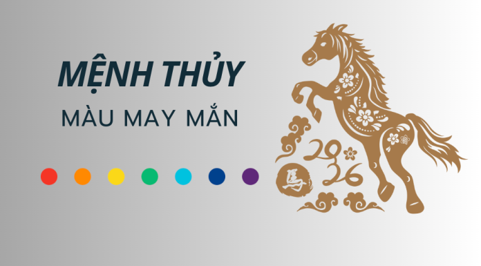 Mệnh Thủy năm 2026 hợp màu gì? Bí quyết chọn màu sắc phong thủy để thu hút may mắn
