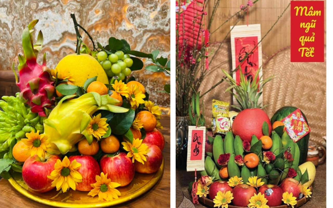 Cách Bày Mâm Ngũ Quả