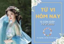 Tử vi hôm nay