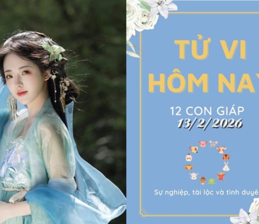 Tử Vi Hôm Nay 13/2/2026 (26 Tết): Tuổi Tị Rủng Rỉnh Đón Xuân, Dậu Cần Cẩn Trọng Mọi Sự Tử vi hôm nay