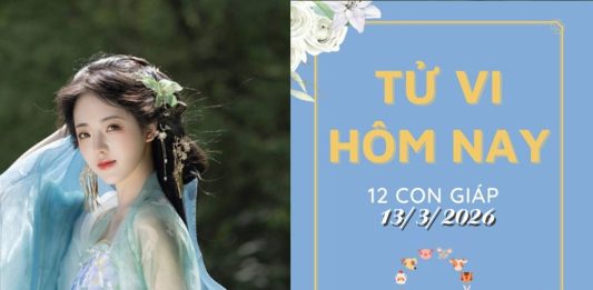 Tử vi hôm nay 13/3/2026 của 12 con giáp: Ngọ tài lộc vượng phát, Tý hanh thông rực rỡ tử vi hôm nay