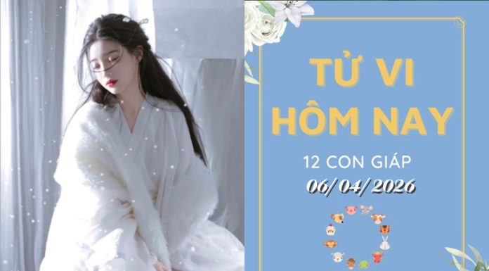 Tử vi hôm nay 6/4/2026 của 12 con giáp: Tuổi Dần Thăng Hoa, Tuổi Mùi Cần Thận Trọng Tử vi hôm nay
