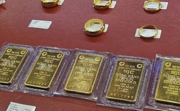 Giá vàng hôm nay 31-5: Người mua vàng miếng SJC và vàng nhẫn chịu lỗ gần triệu đồng/lượng